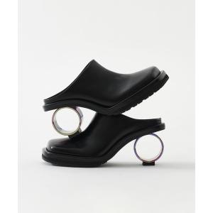 サンダル 「MANA/マナ」 circle heel sandal/サークルヒールサンダル レディース