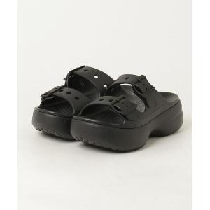 crocs（クロックス） サタデー メタリック バックル サンダル