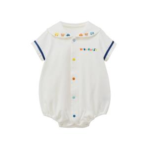 ベビー服 ロンパース セーラーカラーのボディーシャツの高価買取価格
