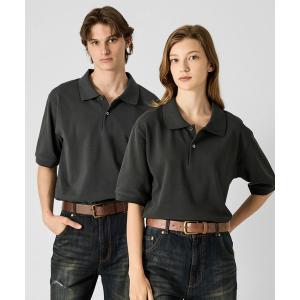 ポロシャツ 半袖 「CLEL」Giza Cotton Kanoko Polo Shirt / ギザコットン 鹿子ポロシャツ(抗菌防臭) メンズ レディース