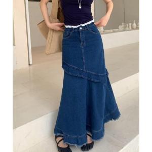 YANUK（ヤヌーク） スカート デニム YANUK / maxi A-line skirt(マキシ