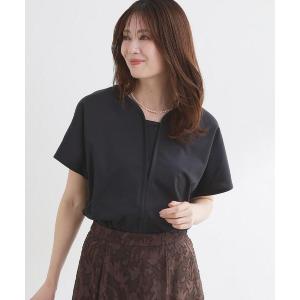 tシャツ 半袖 速乾 「UVカット／接触冷感／吸水速乾」フレアスリーブプルオーバー レディース