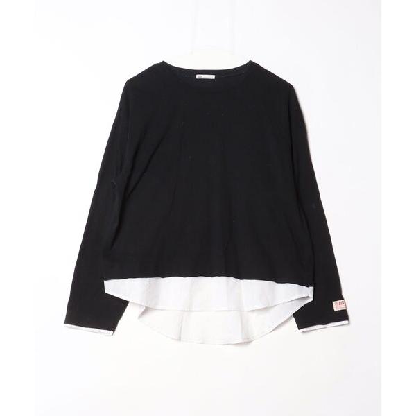 「Java」 長袖カットソー LARGE ブラック レディース