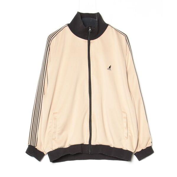 「KANGOL」 ブルゾン L ベージュ レディース
