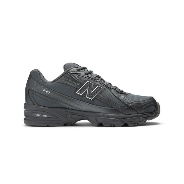 「New Balance」 ローカットスニーカー 24.5cm グレー レディース
