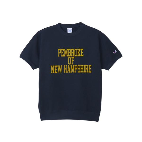 「Champion」 半袖Tシャツ MEDIUM ネイビー メンズ