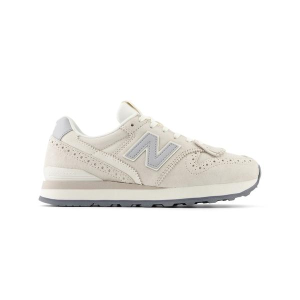「New Balance」 ローカットスニーカー 25.0cm ライトグレー レディース