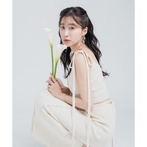 「qumerry.」 セットアップ SMALL アイボリー レディース