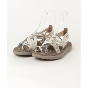 「Teva」 フラットサンダル 23 ホワイト レディース
