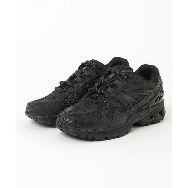 「New Balance」 ローカットスニーカー 23.5cm ブラック レディース