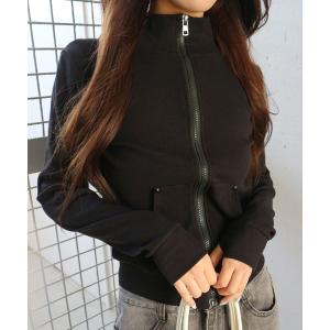 ジャージ Studded Rib Track Jacket / スタッズリブニットトラックジャケット レディース