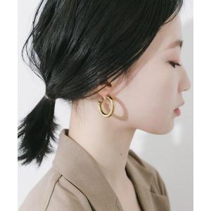 イヤリング ステンレスボリュームフープイヤリング レディースの高価買取価格