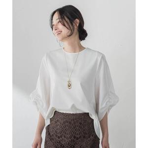 tシャツ デザインスリーブプルオーバー レディース