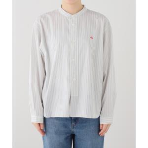 ブラウス シャツ DANTON/ダントン BAND COLLAR SHIRT #DT-B0341 レディース