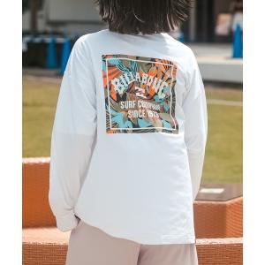ラッシュガード BILLABONG ウィメンズ MORFY SQUARE LOGO LS 長袖ラッシュガード 「2026年春夏モデル」 レディース