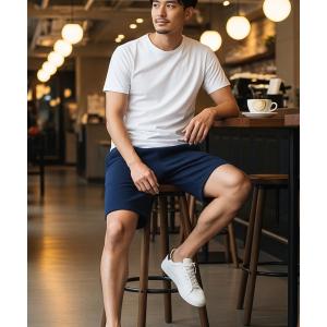 ハーフパンツ パンツ 短パン 「TETE SELECTION」ミニ裏毛ハーフパンツ/ メンズ ショートパンツ ウエストゴム ルームウェア 部屋着 春夏 メンズ レディース