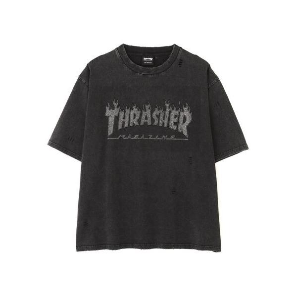 tシャツ Thrasher/スラッシャー/「LHP別注」LINESTONE TEE/ラインストーンT...