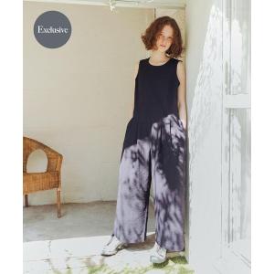 ワイドパンツ パンツ 「吸水速乾/UVカット」「別注」THOUSAND MILE×URBAN RESEARCH　SLEEVELESS ALL IN ONE レディース