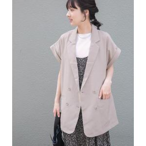 ダウンベスト ベスト 「洗濯可」SMOOTH LINEN TOUCH ジレ レディース｜ZOZOTOWN Yahoo!店