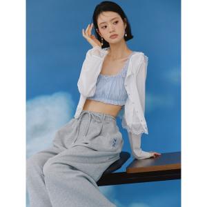 tシャツ 「UVカット/接触冷感」レースフーディトップス レディース