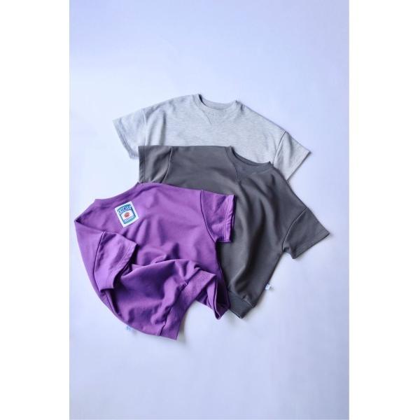 tシャツ ワッペンスウェットTシャツ キッズ 子供服 男の子 女の子