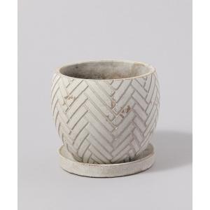 花瓶 ヘリンボーンプランター / 605622｜ZOZOTOWN Yahoo!店