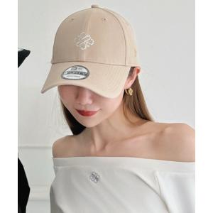 キャップ 帽子 「NEW ERA」9FORTYラインストーンフロントロゴキャップ レディース