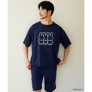 リカバリーウェア パジャマ ルームウェア HOGUSU 半袖Tシャツ miffy レディース メンズ