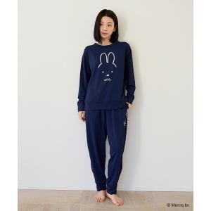 リカバリーウェア パジャマ ルームウェア HOGUSU 長袖上下セット miffy レディース メンズ