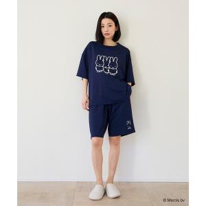 パジャマ ルームウェア HOGUSU 半袖上下セットmiffy レディース メンズ