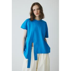 tシャツ Asymmetry hem drape cut tops / アシンメトリーヘムドレープカットトップス レディース