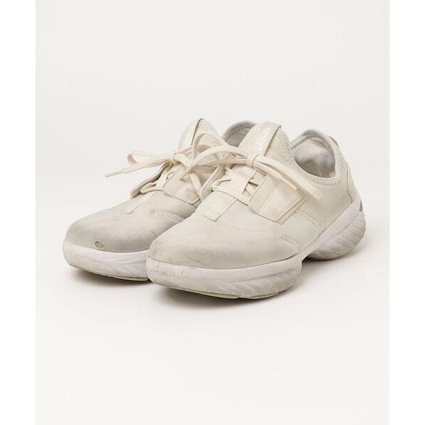 「ASICS WALKING」 ローカットスニーカー 25.0cm ベージュ レディース