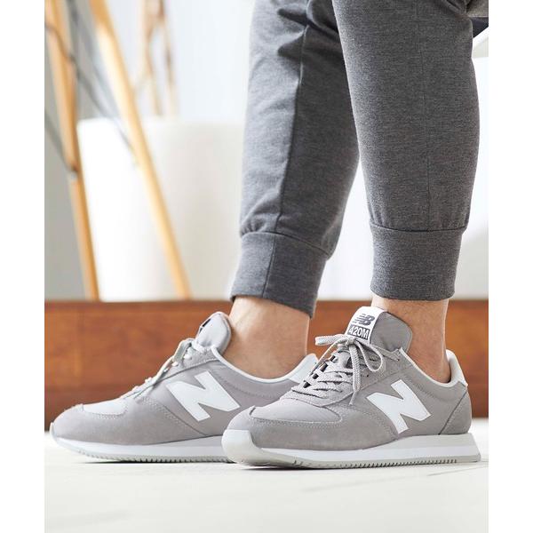 「New Balance」 ローカットスニーカー 25.5cm グレー メンズ