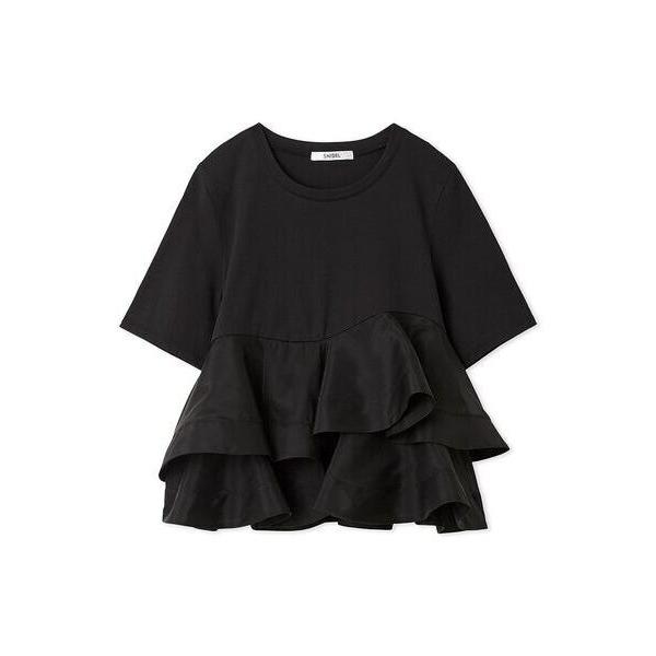 「SNIDEL」 半袖カットソー ONE SIZE ブラック レディース