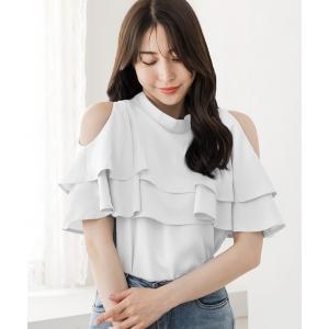 「JULIA BOUTIQUE」 ノースリーブトップス ONE ホワイト レディース