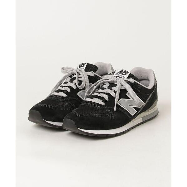 「New Balance」 ローカットスニーカー 23.5cm ブラック メンズ