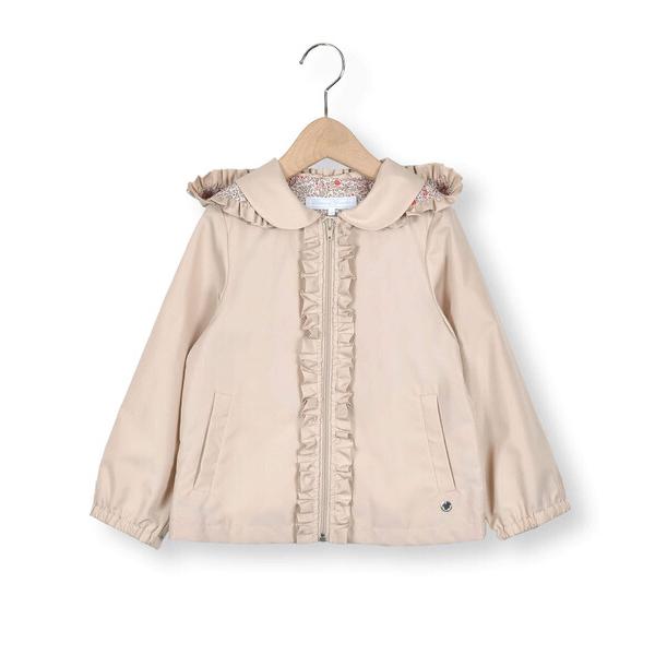「Tartine et Chocolat」 「KIDS」マウンテンパーカー 90cm ベージュ キッ...