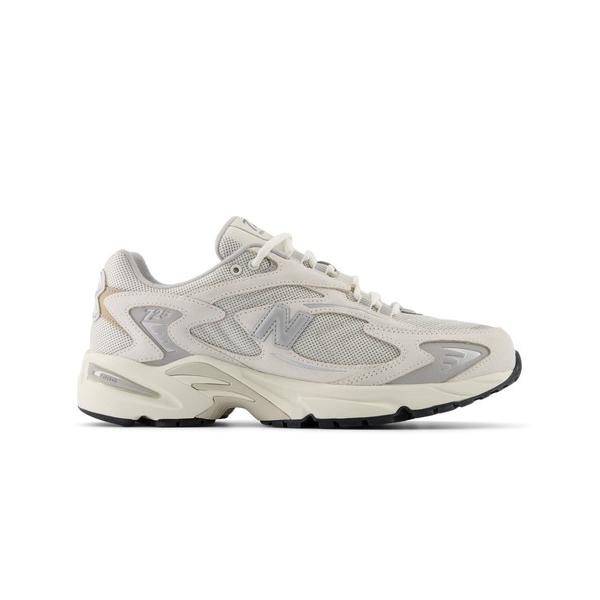 「New Balance」 ローカットスニーカー 24.5cm オフホワイト メンズ