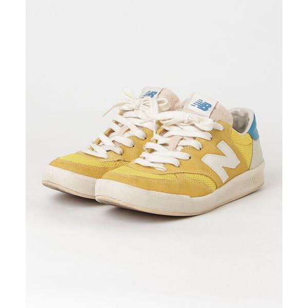 「New Balance」 ローカットスニーカー 25.5cm イエロー レディース