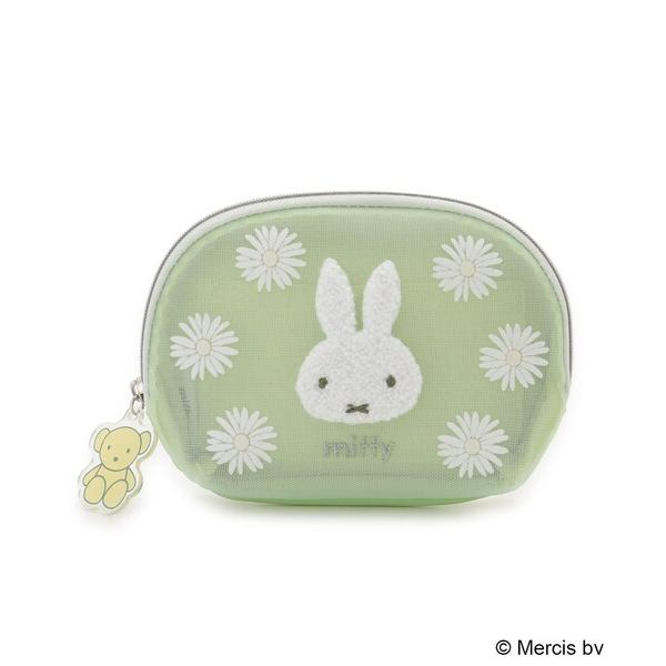 「先行販売」Dick Bruna miffy ラウンドティッシュポーチ pistachio＆lave...
