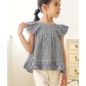 ブラウス シャツ 「リンク」2wayクロス刺繍ブラウス キッズ 子供服 女の子｜ZOZOTOWN Yahoo!店