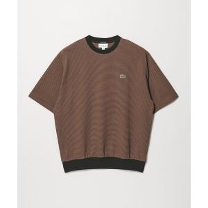 ラコステ tシャツ 「別注」「LACOSTE」ボーダー クルーネック  Tシャツ メンズ