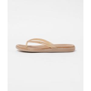 サンダル 「crocs」JELLY RUND FLIP サンダル レディース