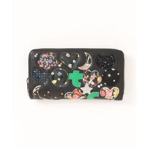 財布 ラウンド長財布　ツモリチサト　tcパッチワーク レディース