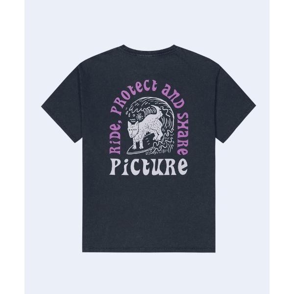 tシャツ 「PICTURE/ピクチャー」PICTURIDE TEE　バックプリント　Tシャツ メンズ...