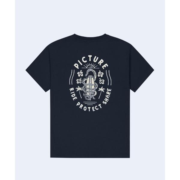tシャツ 「PICTURE/ピクチャー」TENTA TEE　オーガニックコットン100%　バックプリ...