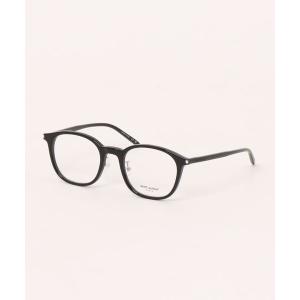 伊達メガネ メガネ 眼鏡 「SAINT LAURENT/サンローラン」ボストン メガネ SL 893/J 001 51 メンズ レディース