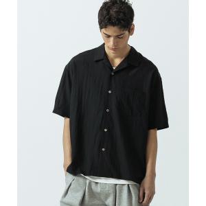 シャツ 半袖 「SLICK/スリック」Rayon Poplin Open Collar Shirt/レーヨンポプリンオープンカラーシャツ メンズ レディース