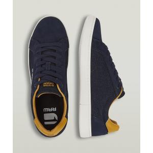 スニーカー Cadet IV Sneakers/デニムレザー異素材ミックスロゴスニーカー メンズ