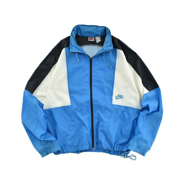 ナイロンジャケット 「USED」80’s NIKE ナイロン トラックジャケット メンズ レディース